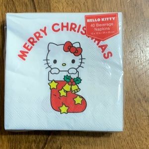 HELLO KITTY HOLIDAY NAPKINS